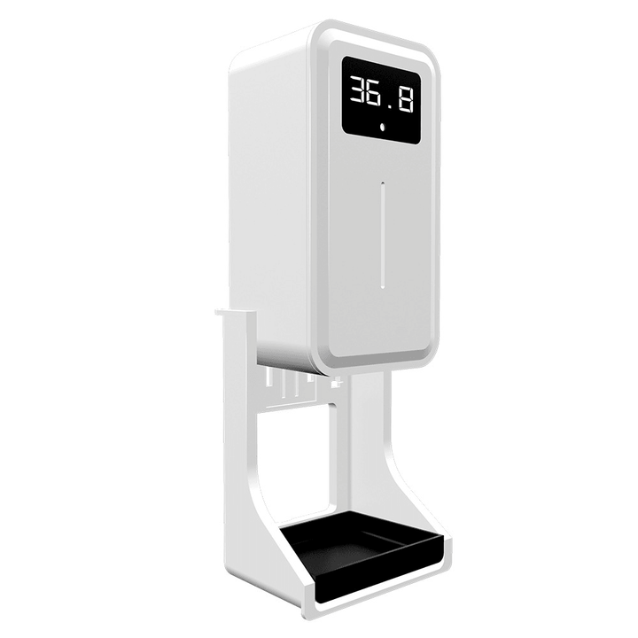 K9PRO+ Automatic Liquid Soap Dispenser Smart Digital Non-Contact Thermometer Hands Washing Free Sanitizer Machine - MRSLM