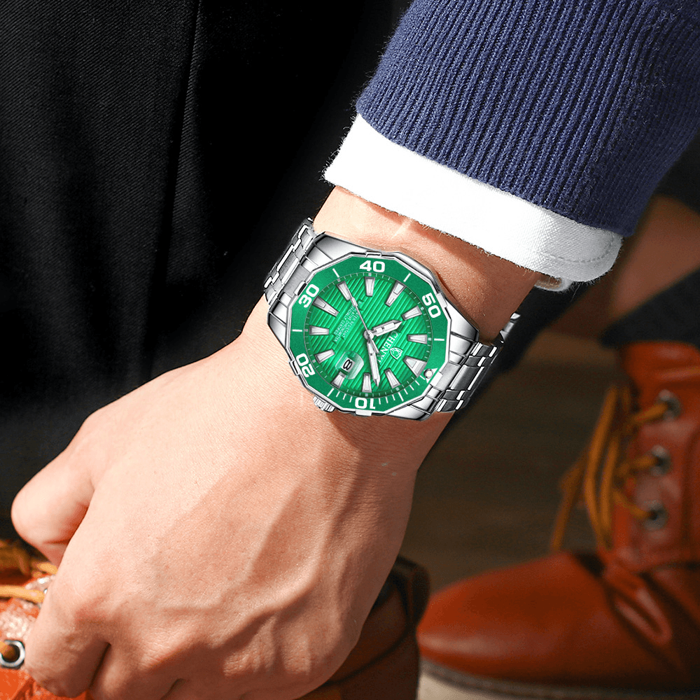 CHENXI 8205 Luminous Display Waterproof Quartz Watch Business Style Men Wrist Watch - MRSLM
