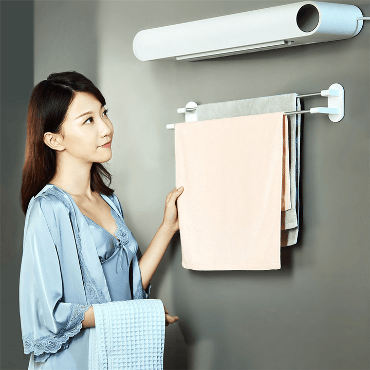 Happy Life YSHR03 UV Germicidal 50 Deg.C Hot Air Disinfection Bathroom Towel Dryer Smart Drying Sterilizing Machine From - MRSLM