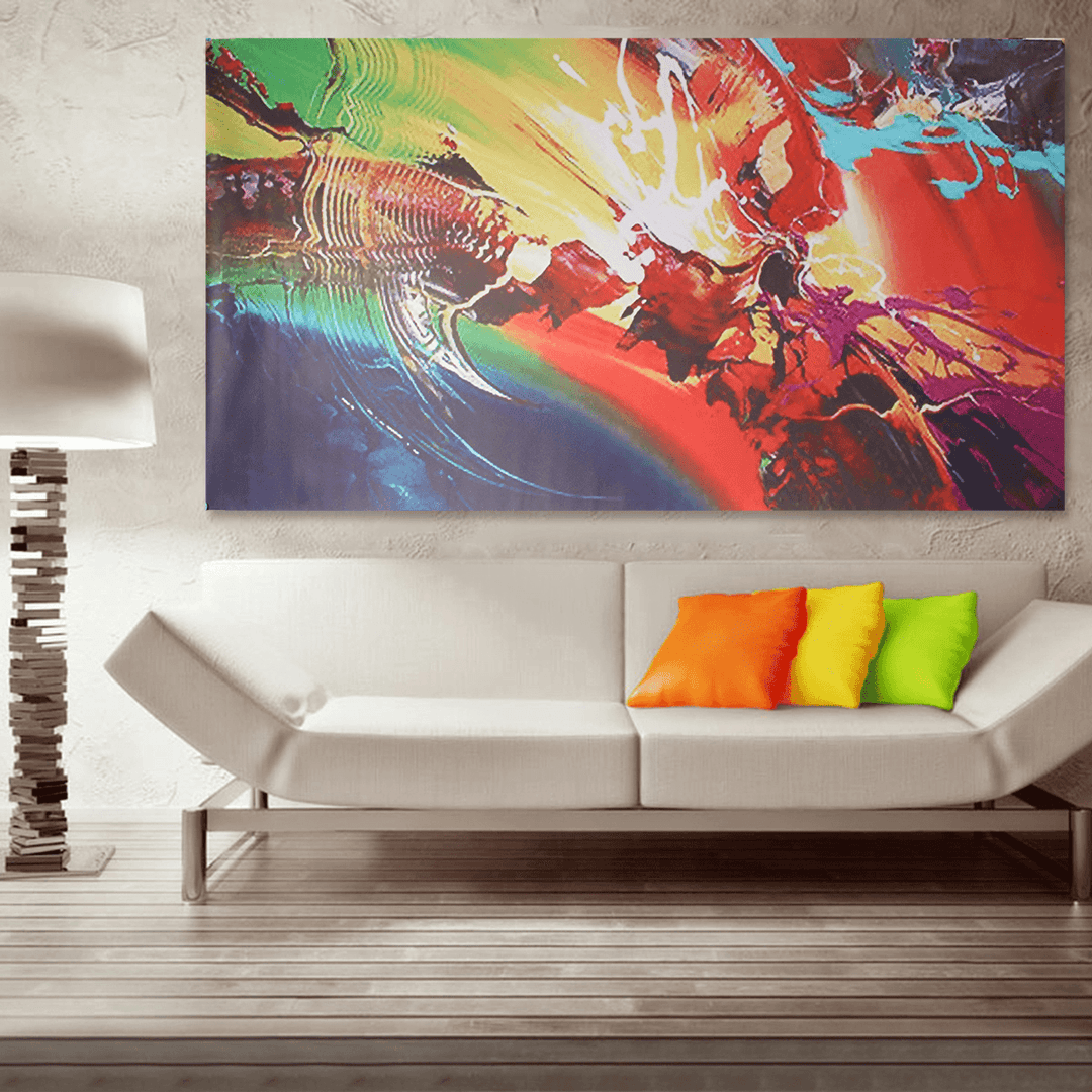 120X60Cm Abstract Ripple Canvas Art Print Oil Paintings Wall Picture Home Decor - MRSLM