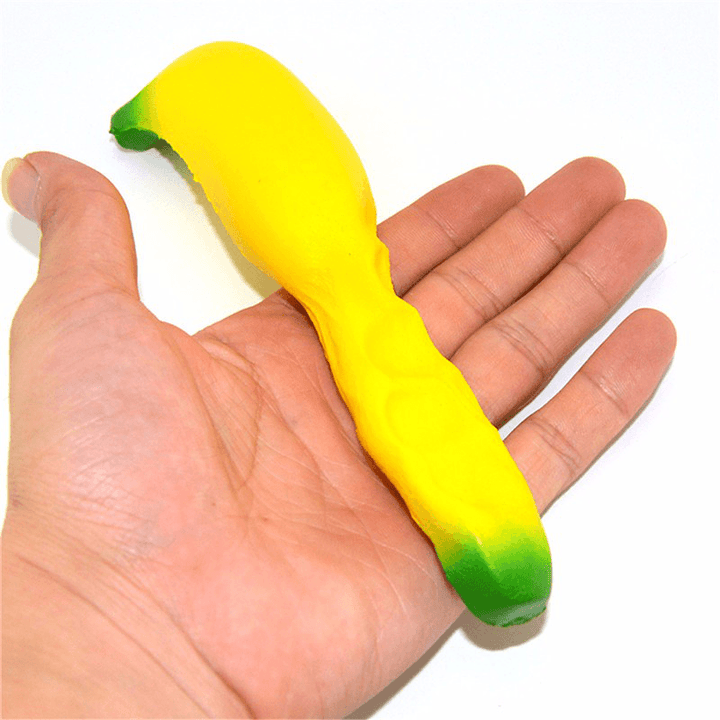 Areedy 17Cm Banana Squishy Super Slow Rising Simulation Fruit Kid Toy Christmas Gift - MRSLM