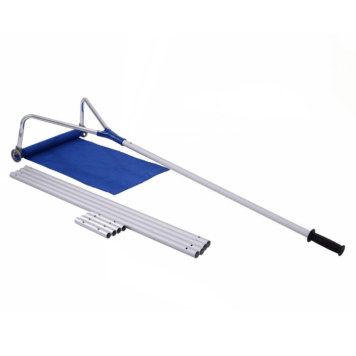193-640Cm Roof Snow Shovel Telescopic Rod Roof Rake Roof Snow Removal System Oxford Cloth Roof Rake for Removing Snow Cleaner - MRSLM