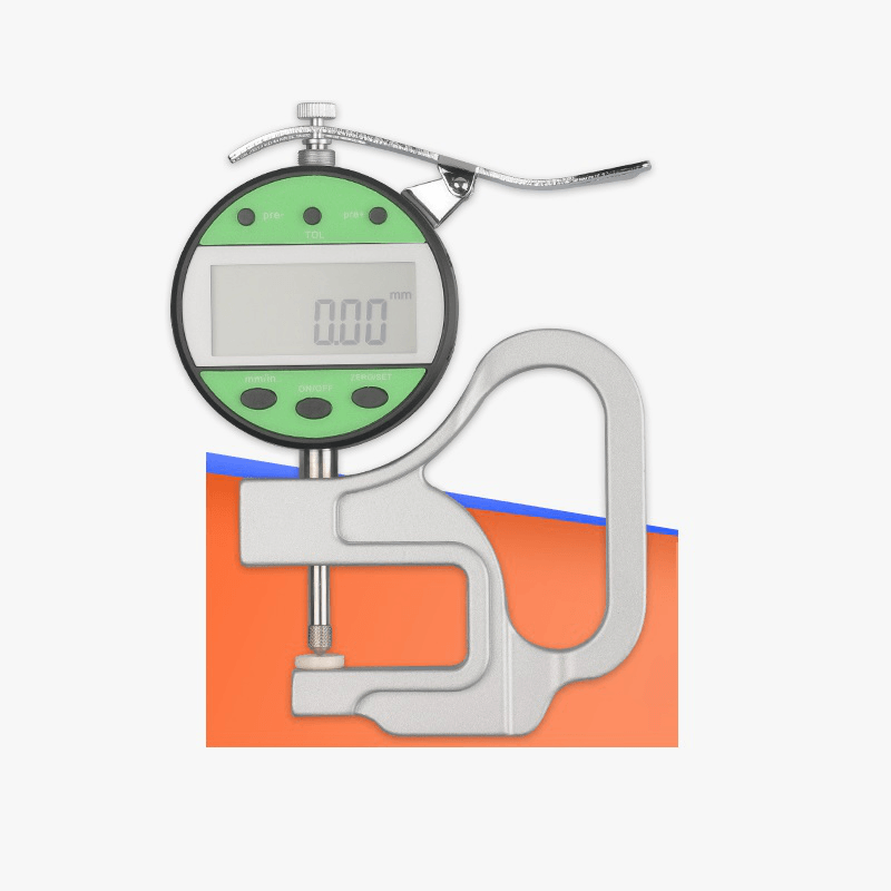 0-10Mm Depth 30Mm Digital Thickness Gauge Electronic High Precision Suitable for Measuring Paper Leather - MRSLM