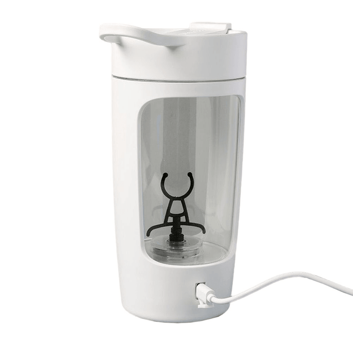 Equra EQURA-02 650ML Portable Electric Milkshake Mixer Juicer Blender USB Charging Fruit Juicer Mix Cup - MRSLM