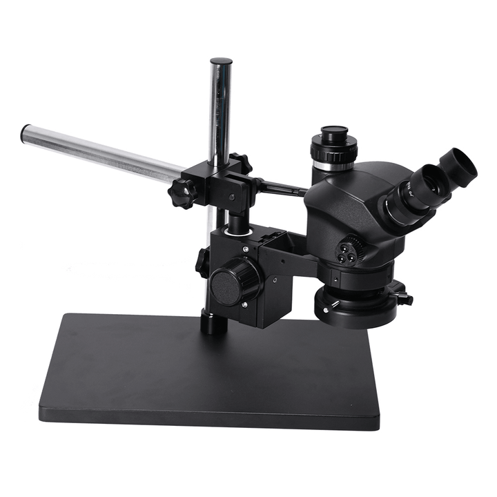 3.5X-100X Confocal Trinocular Stereo Microscope + 24MP Digital USB Microscope Camera for Welding PCB Jewelry Repair - MRSLM