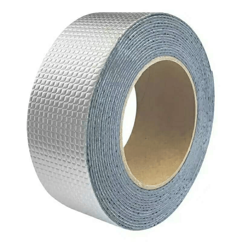 Aluminum Foil Butyl Rubber Tapes Self Adhesive Waterproof Tape for Roof Pipe Caulking Super Fix Duct Tape - MRSLM