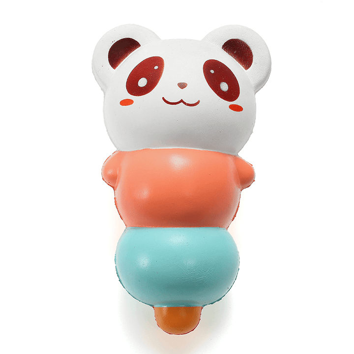Leilei Squishy 15Cm Pierced Haw Berries Candy Stick Bear Pig Slow Rising with Packaging Gift - MRSLM