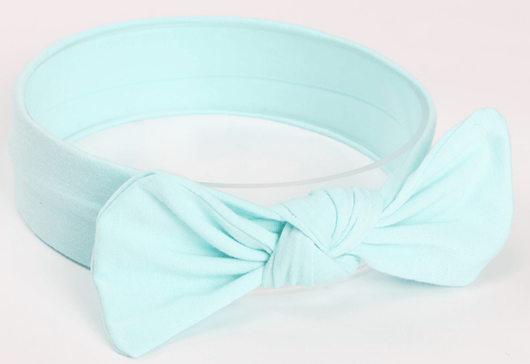 Pure Cotton Hair Ribbon Baby Pure Young Children Bowknot with Hair Accessories - MRSLM