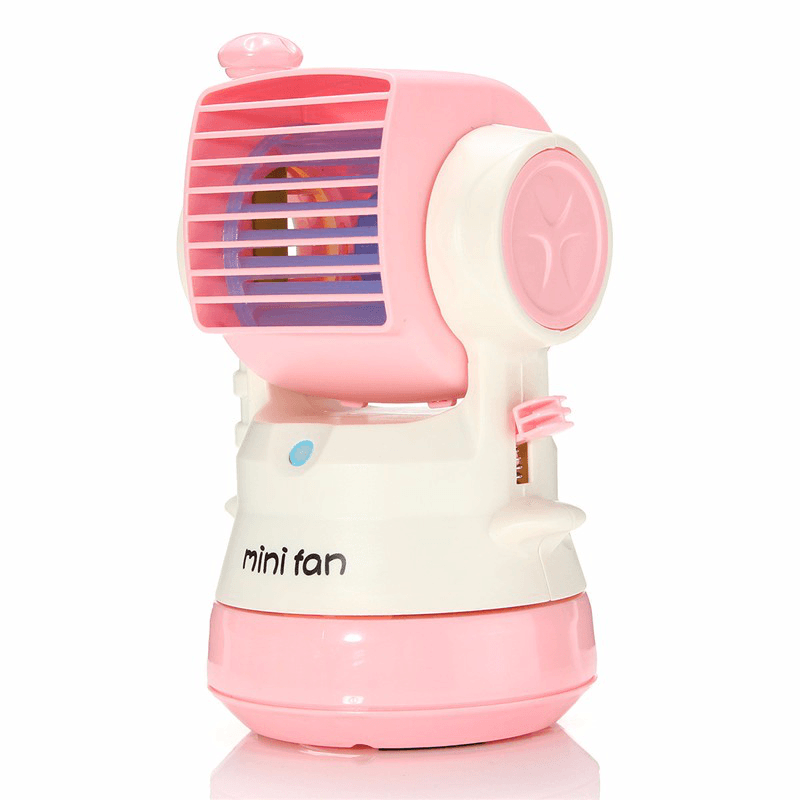 USB Charging Mini Fan Aromatherapy Humidifier Mist Water Spray Air Conditioning - MRSLM