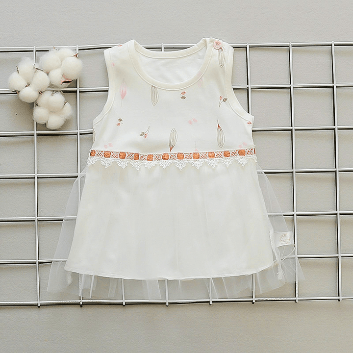 2021 Summer Baby Skirt, Sleeveless Princess Skirt, Baby Dress Factory Wholesale - MRSLM