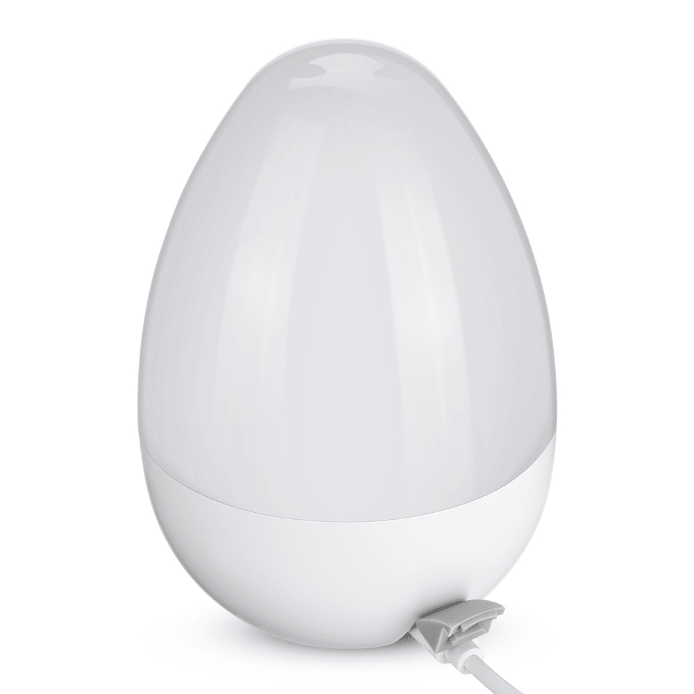 DIGOO Smart Mini LED Night Light Voice Control 360° Light Angle 200 Lumen Eye-Caring 3 Adjustable Color Temperature Baby Night Light - MRSLM