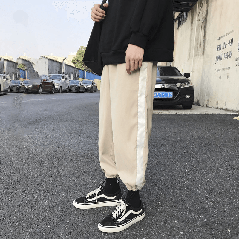 Sports Pants Hong Kong Style Loose Casual Thin Student Trend - MRSLM