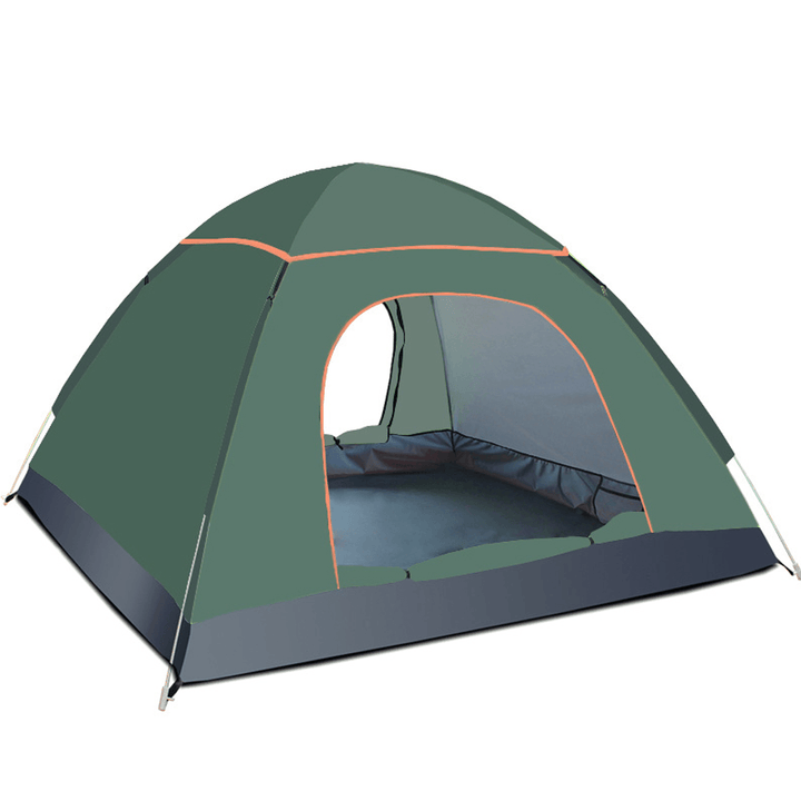 3-4 Person Camping Tent Automatic Waterproof UV Protection Sunshade Canopy Outdoor Travel - MRSLM
