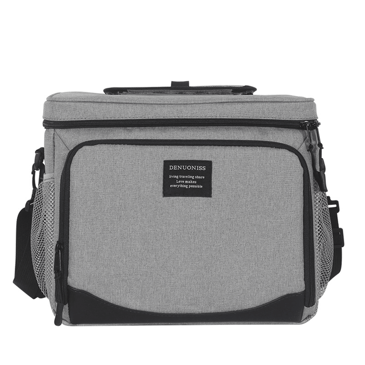 15L Outdoor Picnic Thermal Insulated Cooler Bag Lunch Food Box Container Storage Bag - MRSLM