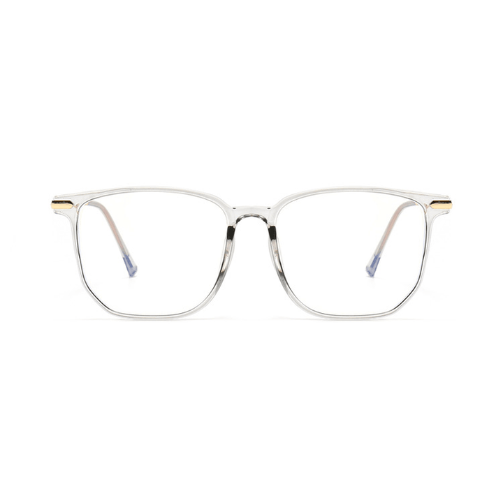 Fashion Big Frame Transparent Retro Full Frame Glasses - MRSLM