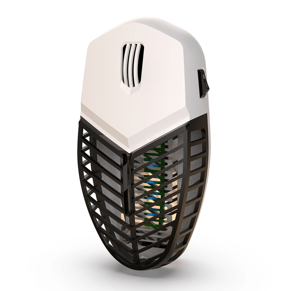MWD-11 Ultrasonic Pest Mouse Repeller Mosquito Zapper Plug-In Fly Cockroach Spider Insect Killer Lamp - MRSLM