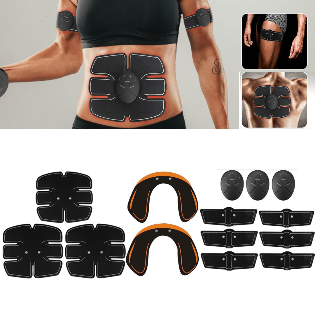 KALAOD 14Pcs/Set Hip Trainer Abdominal Arm Muscle Training Body Shape Sports Smart Fitness ABS - MRSLM