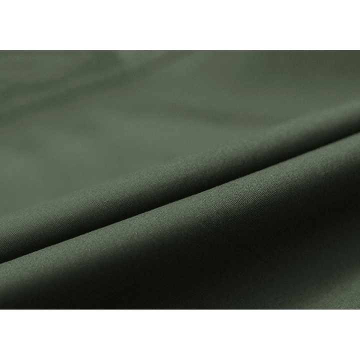 Mens Revsersible Embroidery Logo Cotton Zipper Pocket Jacket - MRSLM