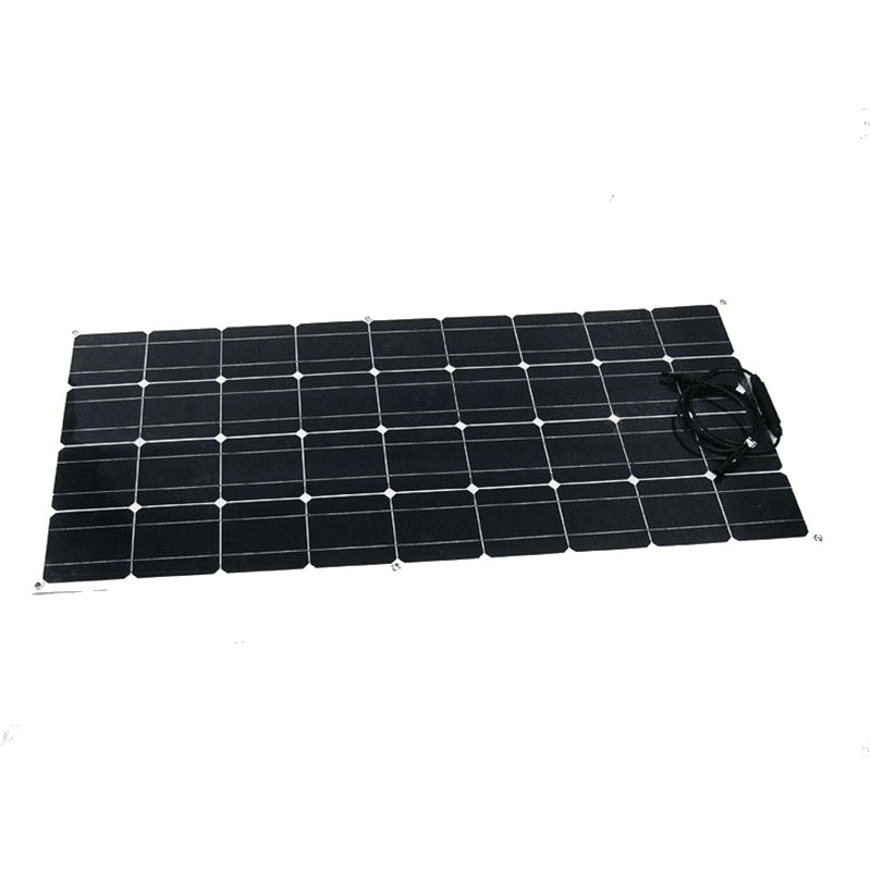 18V 200W PET Single Crystal Silicon Laminated Semi-Flexible Solar Panel 1592*790*3Mm - MRSLM