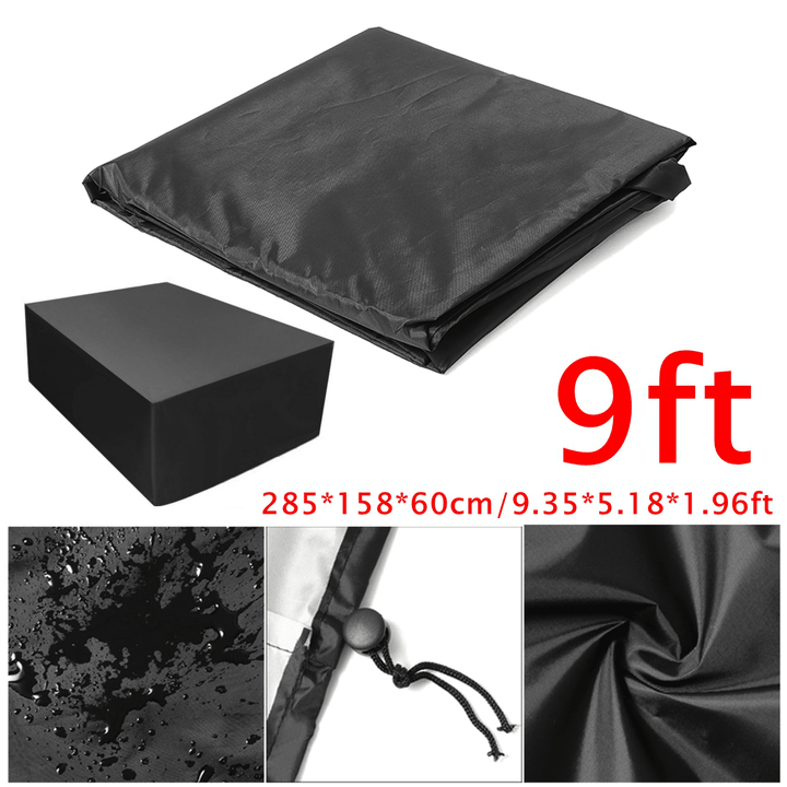 7Ft 8Ft 9Ft Billiard Table Cover Table Protector Waterproof and Dustproof Table Protector - MRSLM