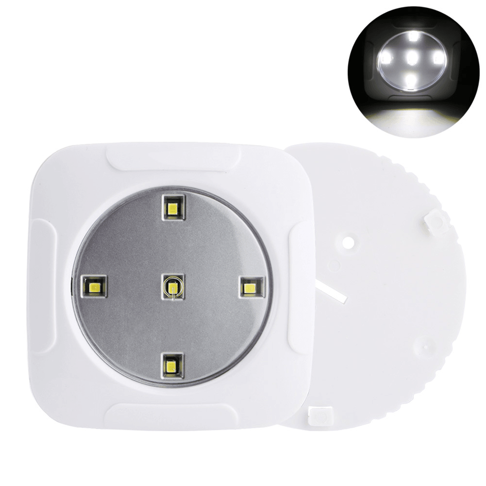 3Pcs LED Night Lights Wireless Remote Control Home Corridor Cabinet Battery Night Light - MRSLM