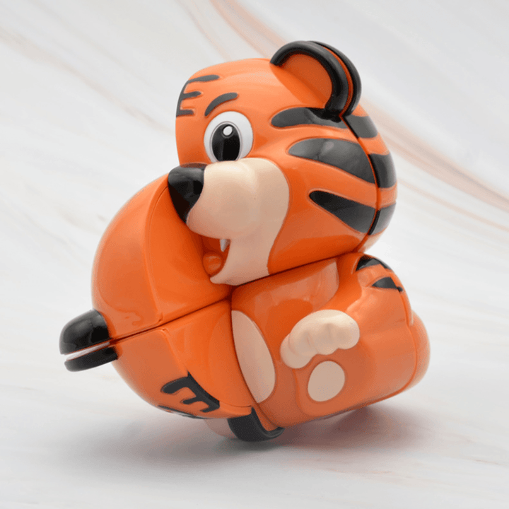 Panda/Tiger/Penguin/Mouse Animal Cube Puzzle Jigsaw Kids Educational Toys Gift - MRSLM