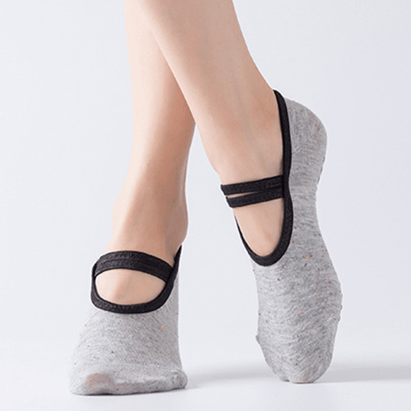 Women Cotton Non-Slip Yoga Socks - MRSLM