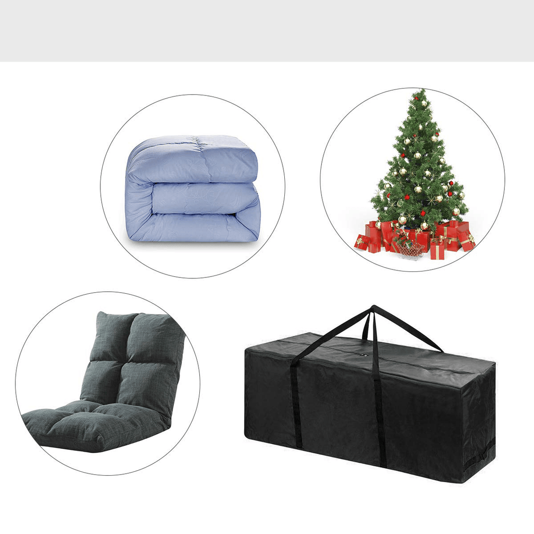 Outdoor Waterproof Christmas Xmas Tree Storage Bag Extra Large Cushion Bag Clothes Storage Punch - MRSLM