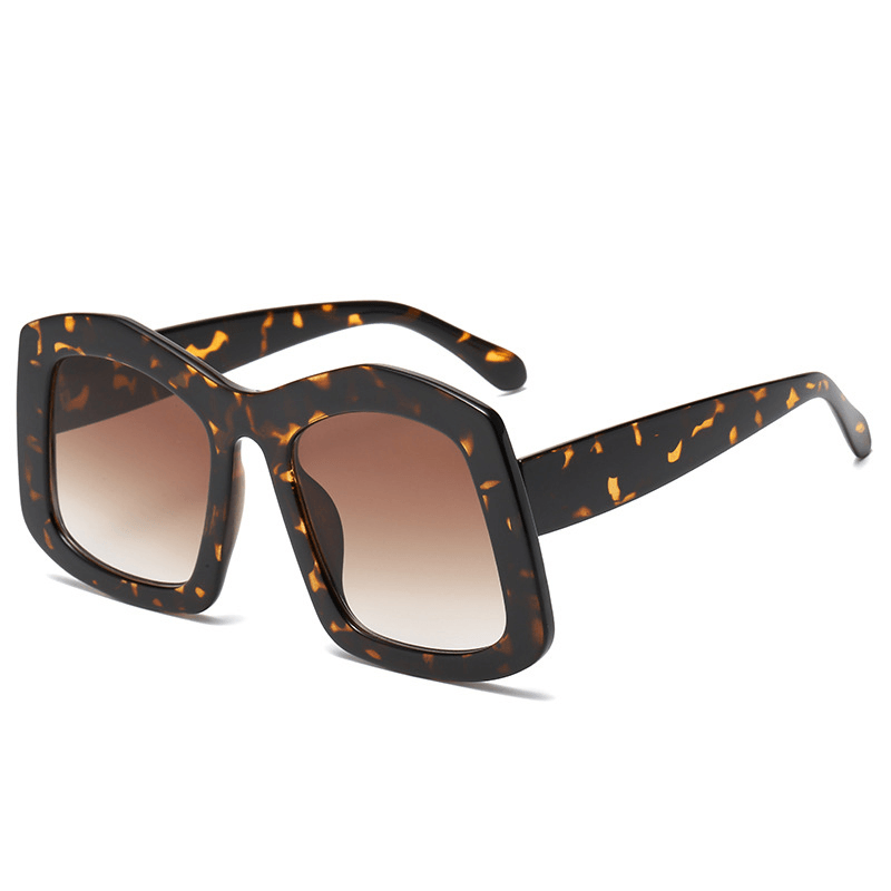Big Frame Candy-Colored Sunglasses Fashion Street Shot - MRSLM