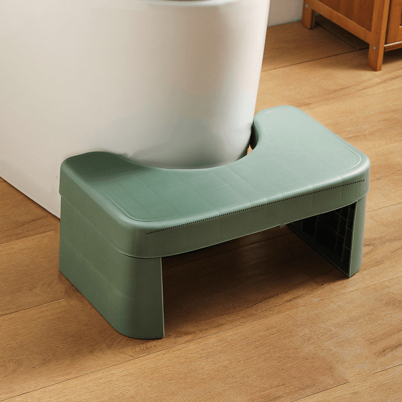 Creative Toilet Stool 35° Assist Defecation Stable and Antiskid Strong Bearing Curve Fitting - MRSLM