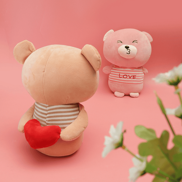 40CM 16" Baby Animal Stuffed Plush Toy Bear Doll Pillow Kids Toy Children Room Bed - MRSLM