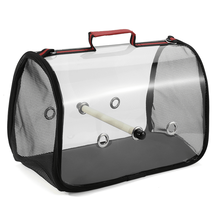 Outdoor Bird Shoulder Bags Portable Parrot Carry Cage Pet Breathable Space Pet Carrier Bag - MRSLM