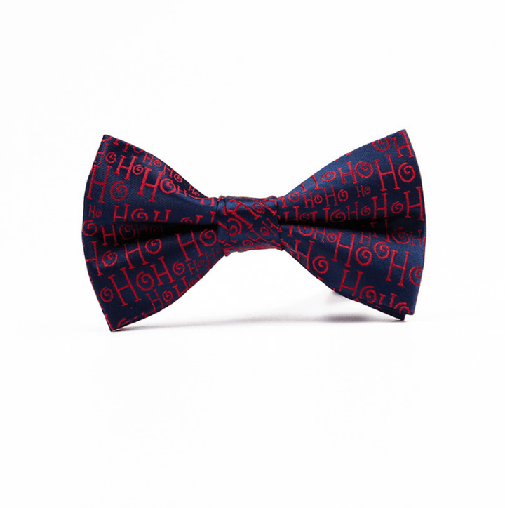 Fashion Casual Men'S Polyester Jacquard Bow Tie - MRSLM