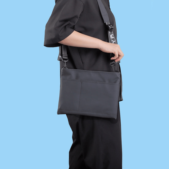 Men Lightweight Multi-Pocket Anti-Theft Waterproof Outdoor Crossbody Bag - MRSLM