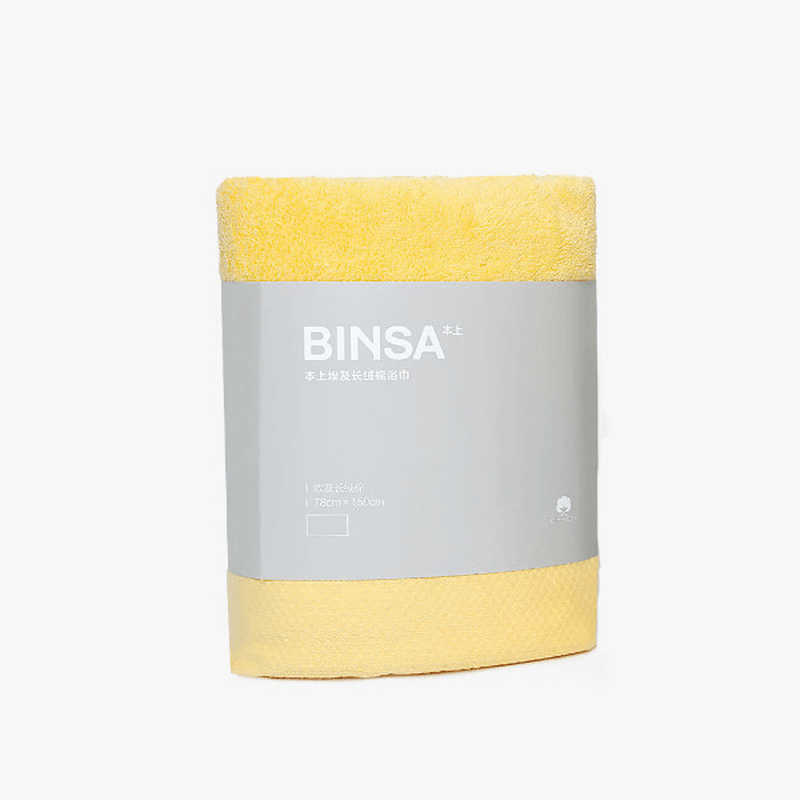 Binsa Bath Washcloth 100% Cotton Beach Towel Strong Water Absorption Bathing Towels From - MRSLM