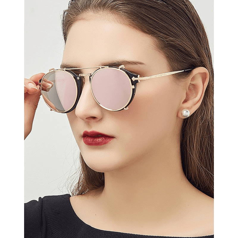 New Non Precision Flat Coat Metal Sunglasses - MRSLM