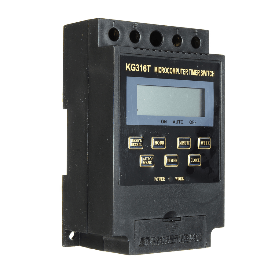 KG316T Programmable 220V Digital LCD Microcomputer Power Supply Timer Switch Time Controller - MRSLM