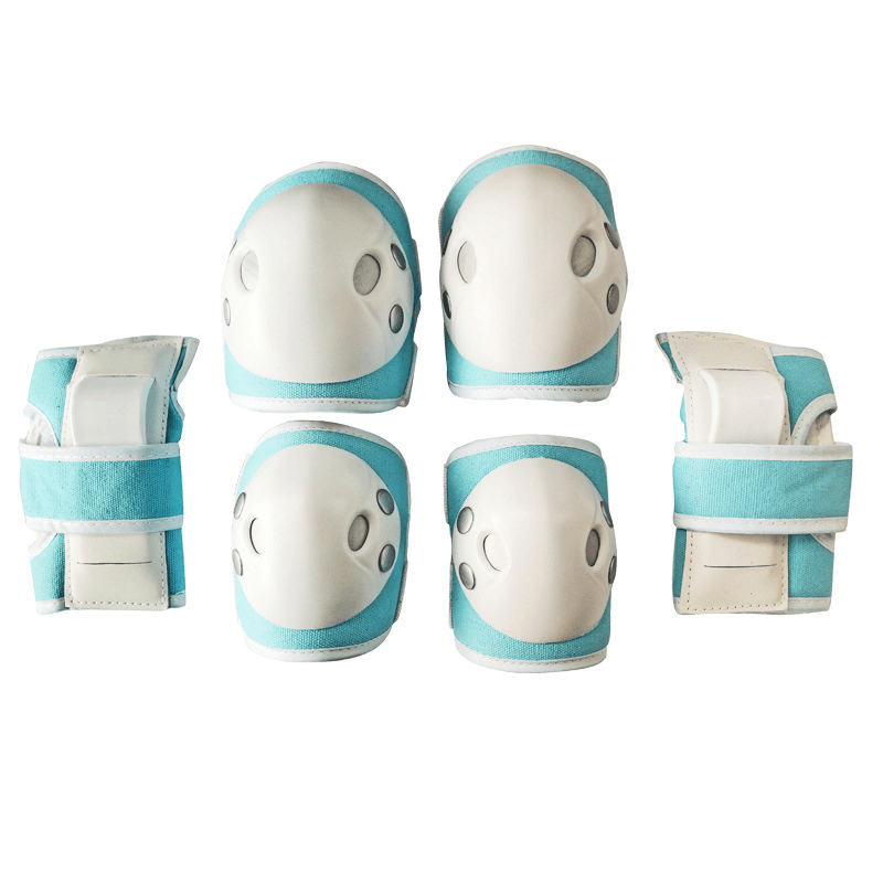 PROPRO Children'S Roller Skating Fall Protective Gear Set Double-Sided Support Built-In Foam Outdoor Sports Sets - MRSLM