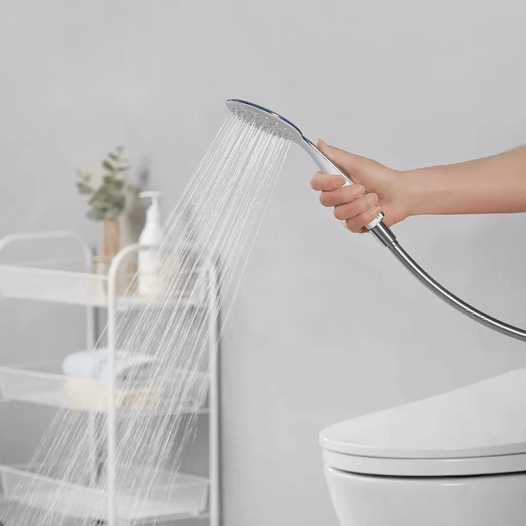 Submarine HS105 Bathroom Handheld Pressurized Shower Head 3 Mode Adjustable SPA Massage Rainfall Spray Silicone Water Panel Bath Shower Head From - MRSLM