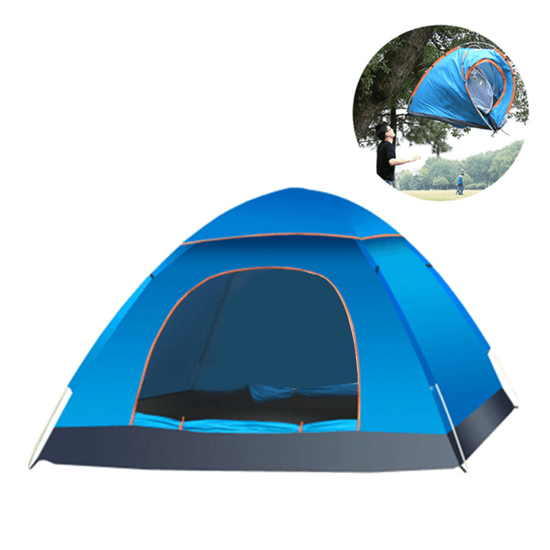 2-3 Person Camping Tent UPF50+ Automatic Instant Waterproof Travel Tent Portable Folding Beach Tent - MRSLM
