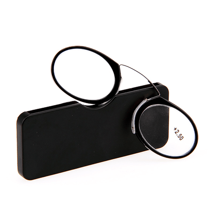Mini Ultralight Clip Nose Reading Glasses - Portable and Convenient for Men and Women - MRSLM