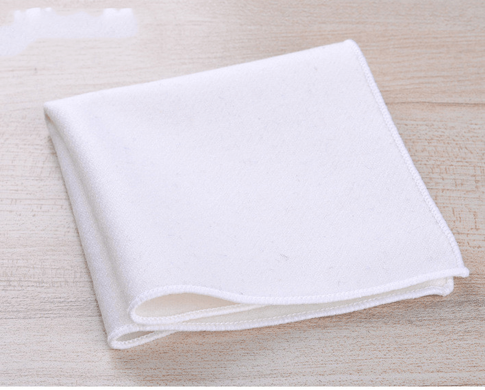 Men'S Square Scarf White Bra Casual Accessories Wool - MRSLM