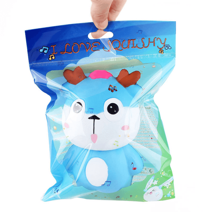 Deer Squishy 15*9CM Soft Slow Rising with Packaging Collection Gift Toy - MRSLM