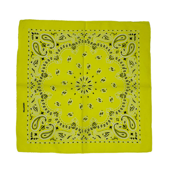 Queen Cashew Flower Turban Hip Hop RAP Small Square Scarf - MRSLM