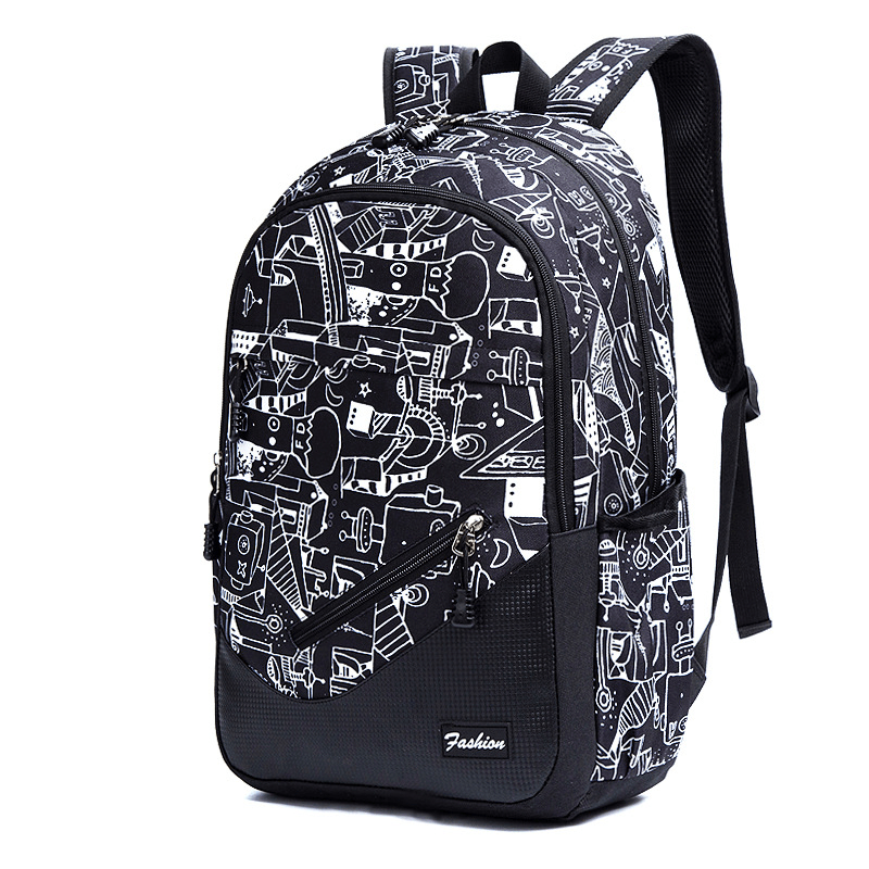 16Inch Canvas Backpack 15.6Inch Laptop Bag Shoulder Bag - MRSLM