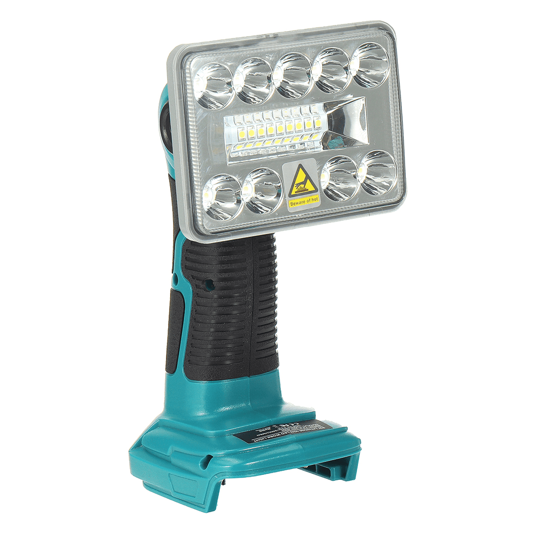 MT Vertical 3 Inch Lamps 1000Lumin 2000Ma Working Flashlight Power Tools Working Lighting Suitable for Makita Battery 18V Outdoor LED Lighting - MRSLM