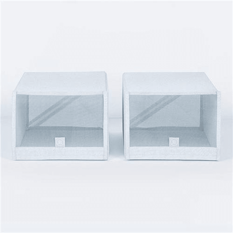 2PCS Shoe Storage Box from Xiaomi Youpin save Space Tidy Foldable Shoe Organiser Box Storage Baskets - MRSLM