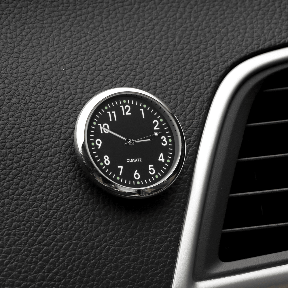 [Magnetic Design] VST CL-002 Car Clock Luminous Mini Automobiles Internal Digital Watch Mechanics Quartz Clocks Gifts - MRSLM