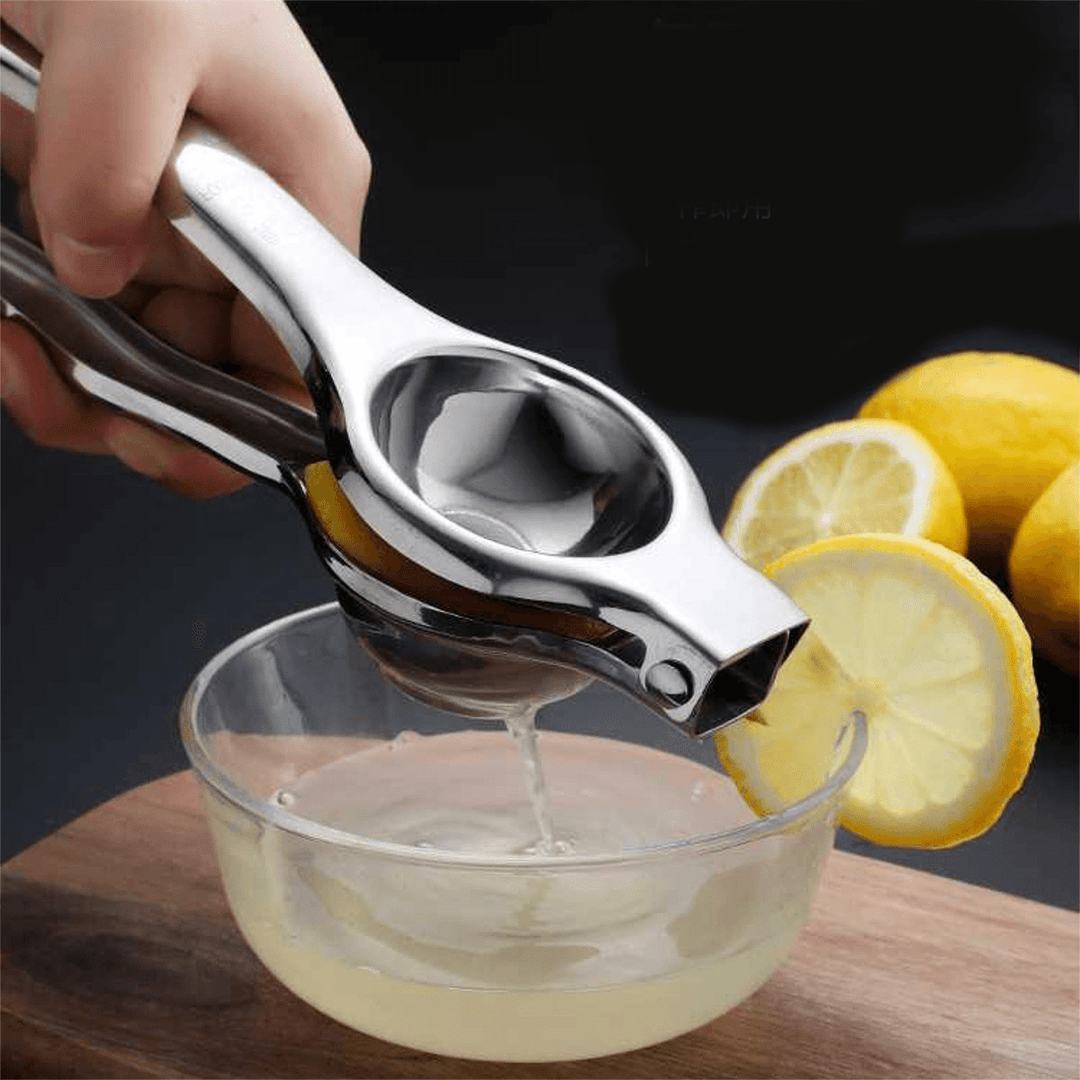 Stainless Steel Lemon Juicer Orange Press Squeezer Handmade Juice Extractor Hand Press Fruit Juicer - MRSLM