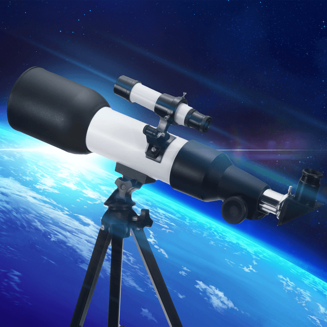 F360/60Mm HD Astronomical Telescope 90° Celestial Mirror Clear Image High Magnification Monocular Starry Sky Viewing with Tripod - MRSLM